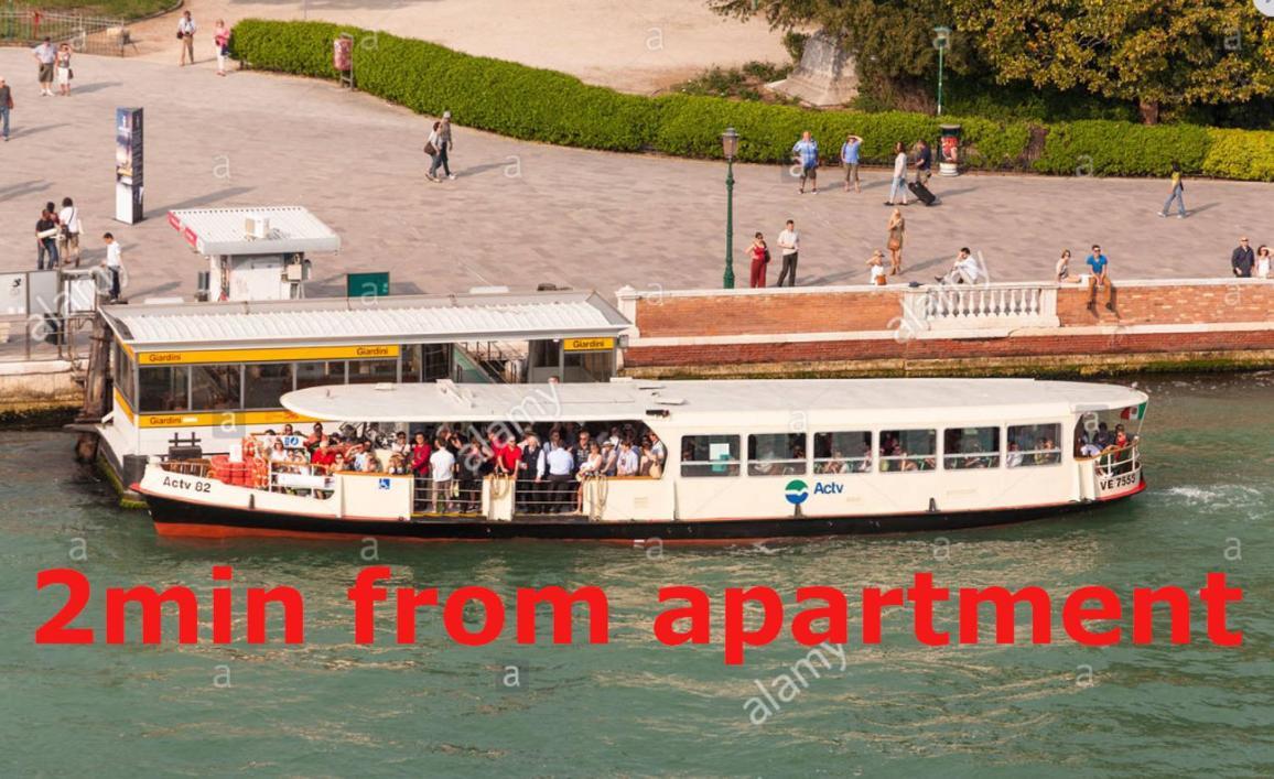 Susy Biennale Apartment - Canal View And Garden Venice Exterior photo